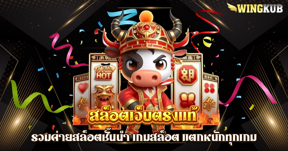 สล็อตเว็บตรงแท้